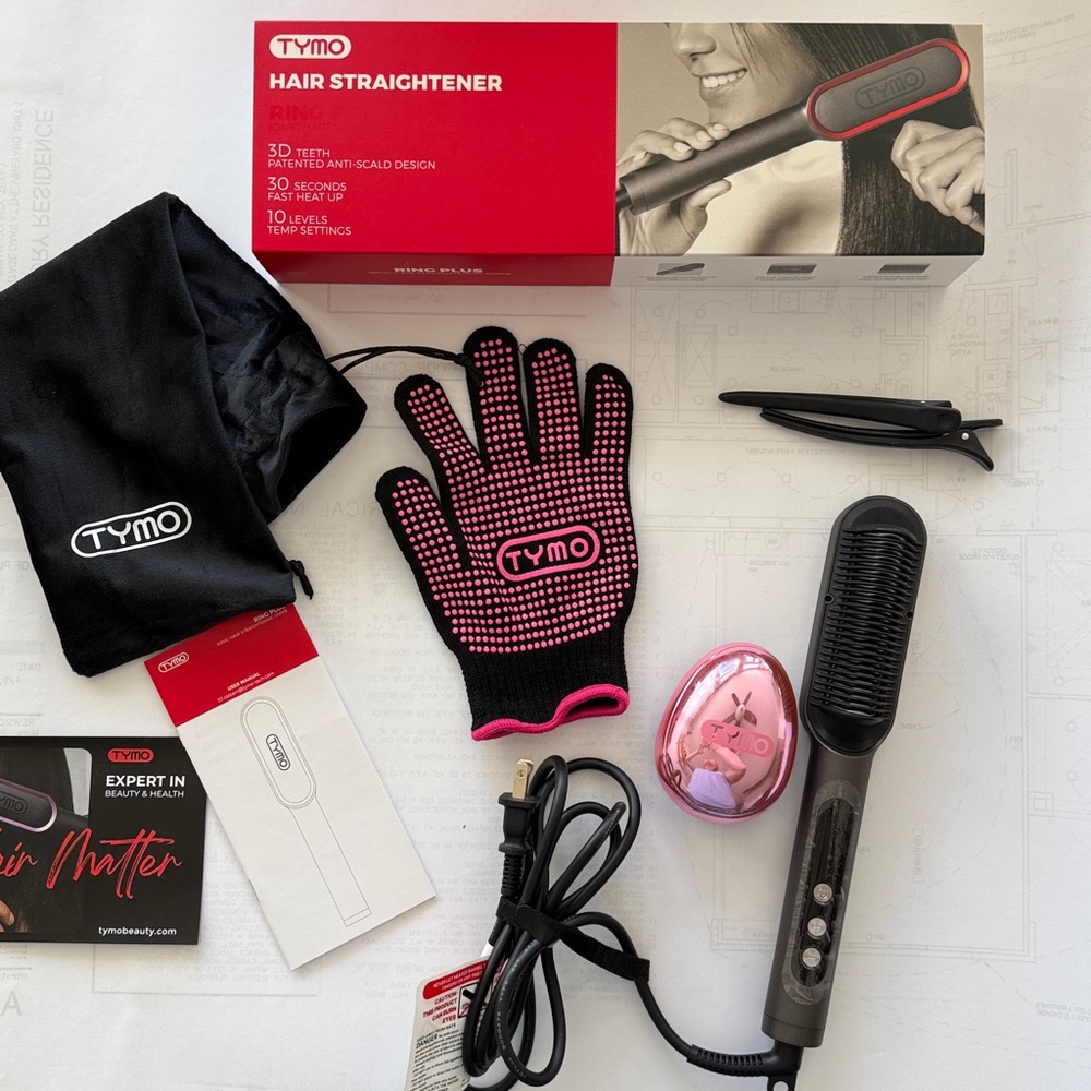 Tymo Ring Plus Hair Straightener